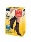 Corto 20 (2+1=3 пары) носки жен.` 12% эластан АКЦИЯ