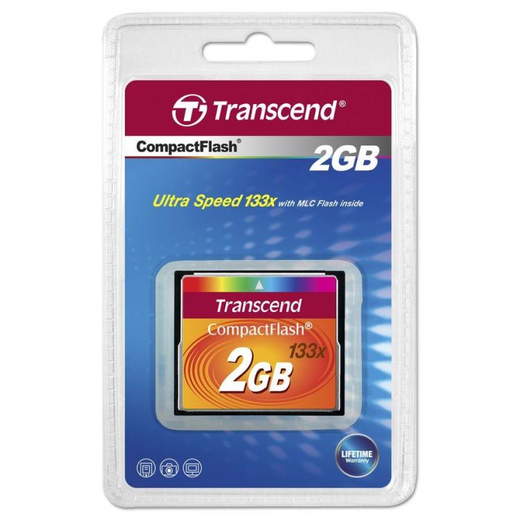 Карта памяти transcend compact flash standard ts8gcf133 8gb