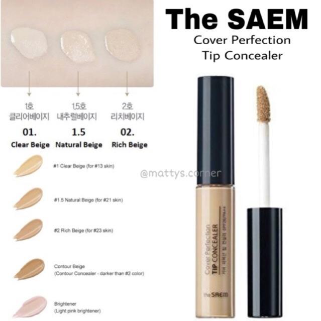 The saem concealer. The Saem консилер Cover perfection Tip concealer. См Cover p консилер Cover perfection Tip concealer 2.25 Sand. Saem консилер 1.5. The Saem консилер 1.25 свотчи.