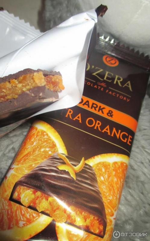 Шоколад Ozera Dark Extra Orange 90г