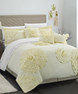 Chic Home Design Beige Dartford Comforter Set
