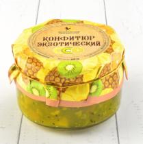 Конфитюр экзотический (ананас, апельсин, киви) "Русский стиль&quo