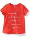 Long & Lean Graphic Tee for Toddler