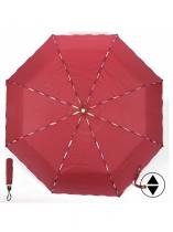 Зонт женский ТриСлона-L 3807 B, R=58см, суперавт; 8спиц, 3слож, полиэс