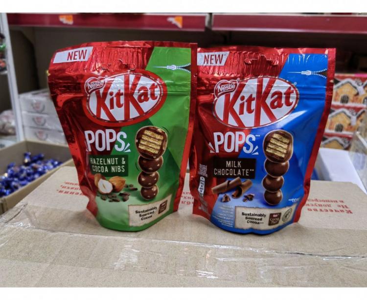 Kitkat Pops арахис Корн 10x110г