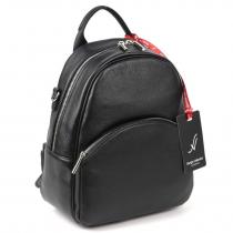 Женский кожаный рюкзак Sergio Valentini SV-SZ758/A Блек
