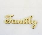 Слова "Family" №3 7 см