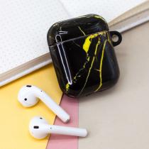 Чехол для Airpods "Marble" black