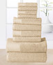 Affinity Linens Beige Elegance Cotton Ten-Piece Towel Set