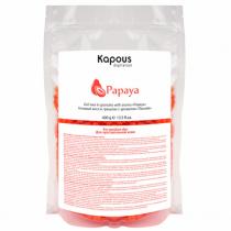 Kapous Гелевый воск в гранулах с ароматом «Папайя» 400 гр 2539