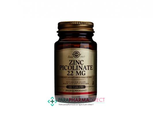 Zinc picolinate 22 mg. Цинк 22 мг.