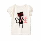 Toddler Girls Ivory Kitten Me Tee by Gymboree    Complete the Look Leo