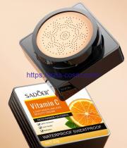 Легкий кушон для лица Sadoer с витамином С - №1 натуральный цвет(96192