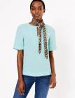 https://www.marksandspencer.com/pleated-animal-print-neckerchief/p/clp