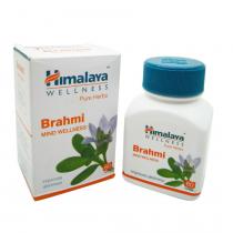 HIMALAYA Brahmi Брахми для улучшения работы мозга и памяти 60таб
