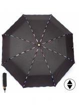 Зонт женский ТриСлона-L 3807 B, R=58см, суперавт; 8спиц, 3слож, полиэс