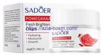 Питательный крем Sadoer с экстрактом граната и гиалуроновой кислотой(9